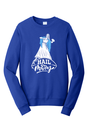 Hail Mary - Catholic Football - Crewneck Sweatshirt