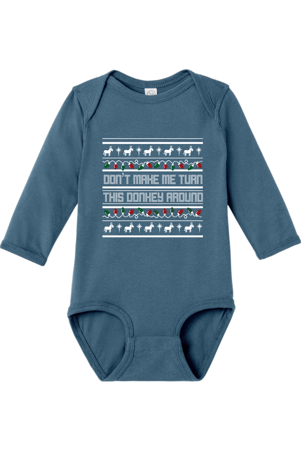 Turn This Donkey Around Onesie