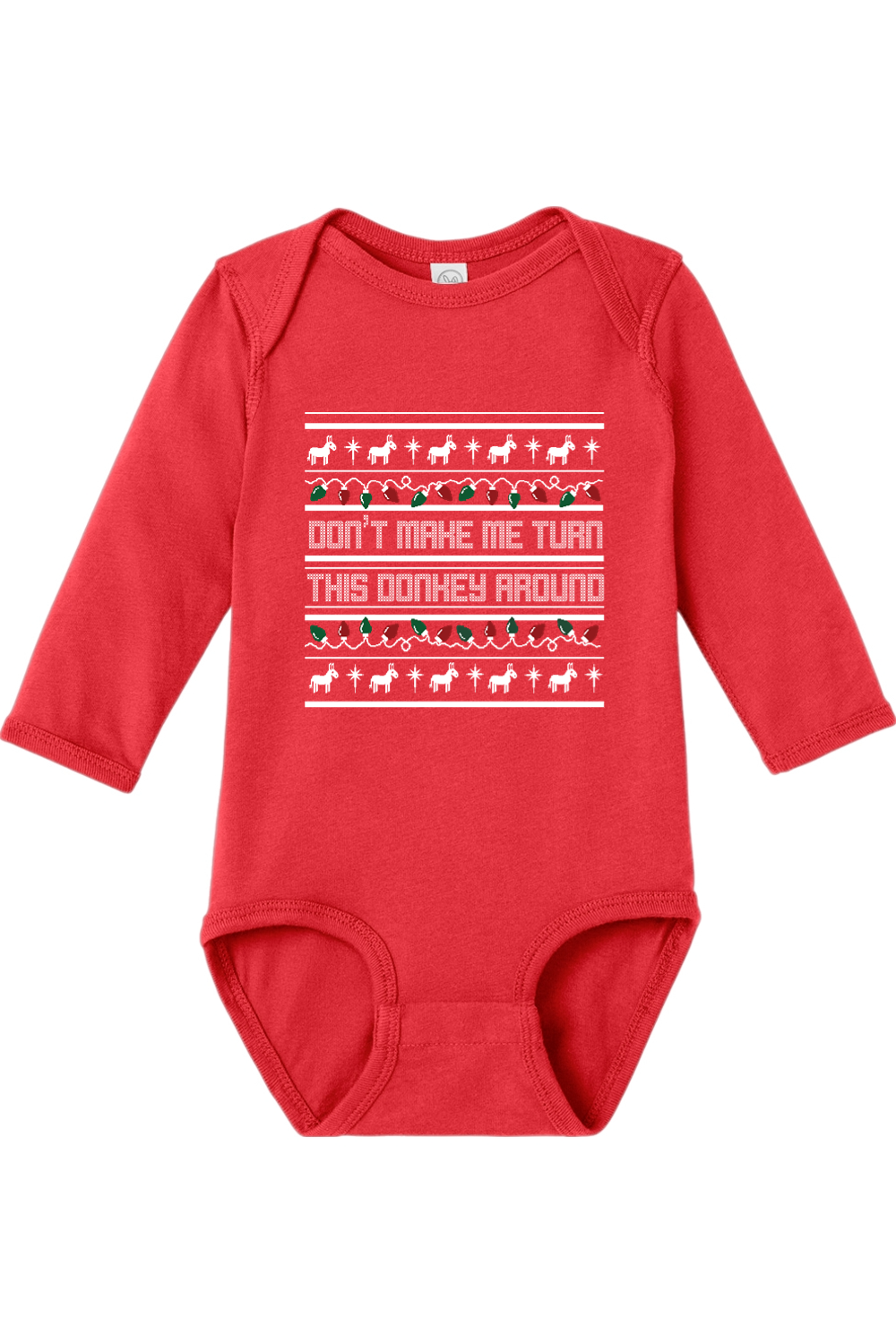 Turn This Donkey Around Onesie