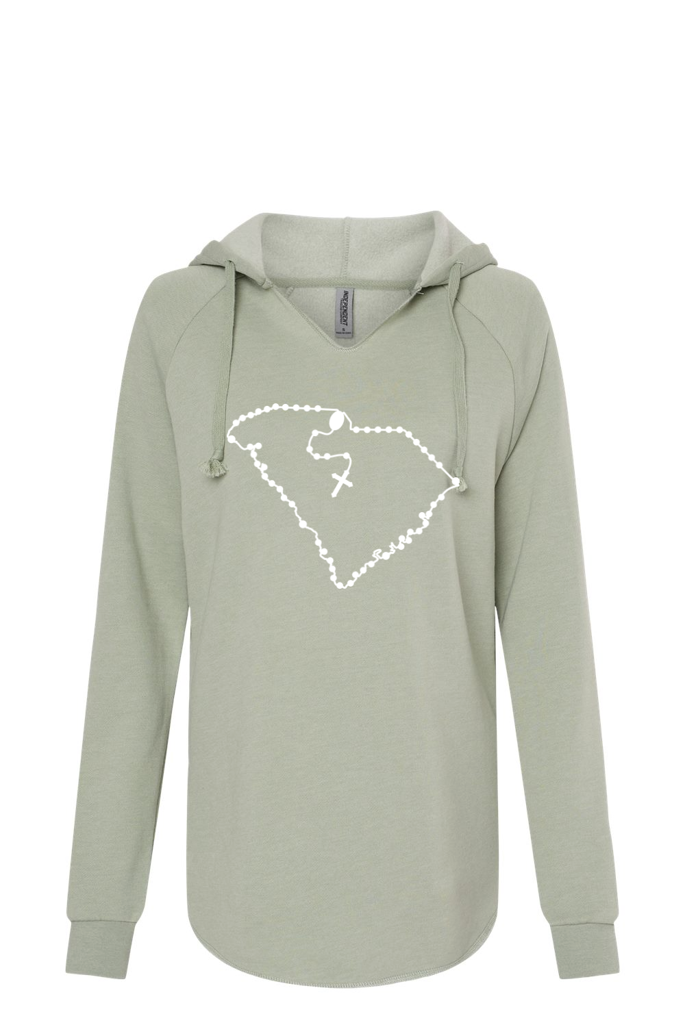 South Carolina Catholic Rosary Drop Hoodie