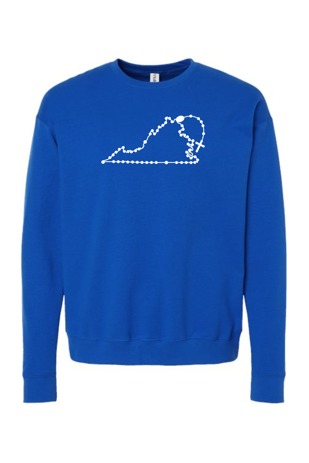 Virginia Catholic Rosary Crewneck Sweatshirt