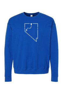 Nevada Catholic Rosary Crewneck Sweatshirt