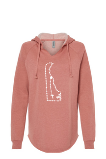 Delaware Catholic Rosary Drop Hoodie