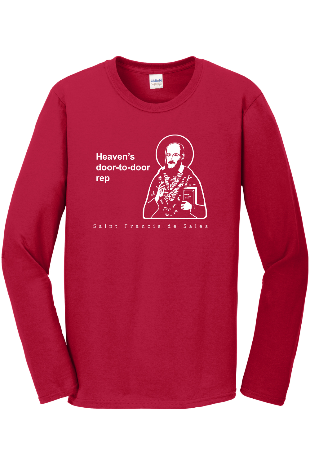 Heaven's Door-to-Door Rep - St. Francis de Sales Long Sleeve