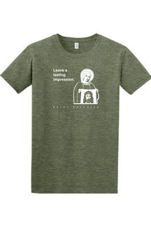 Leave a Lasting Impression - St Veronica Adult T-shirt