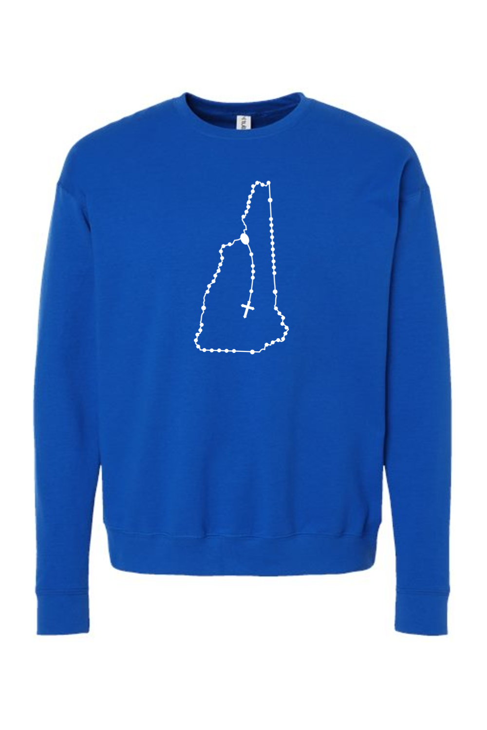 New Hampshire Catholic Rosary Crewneck Sweatshirt