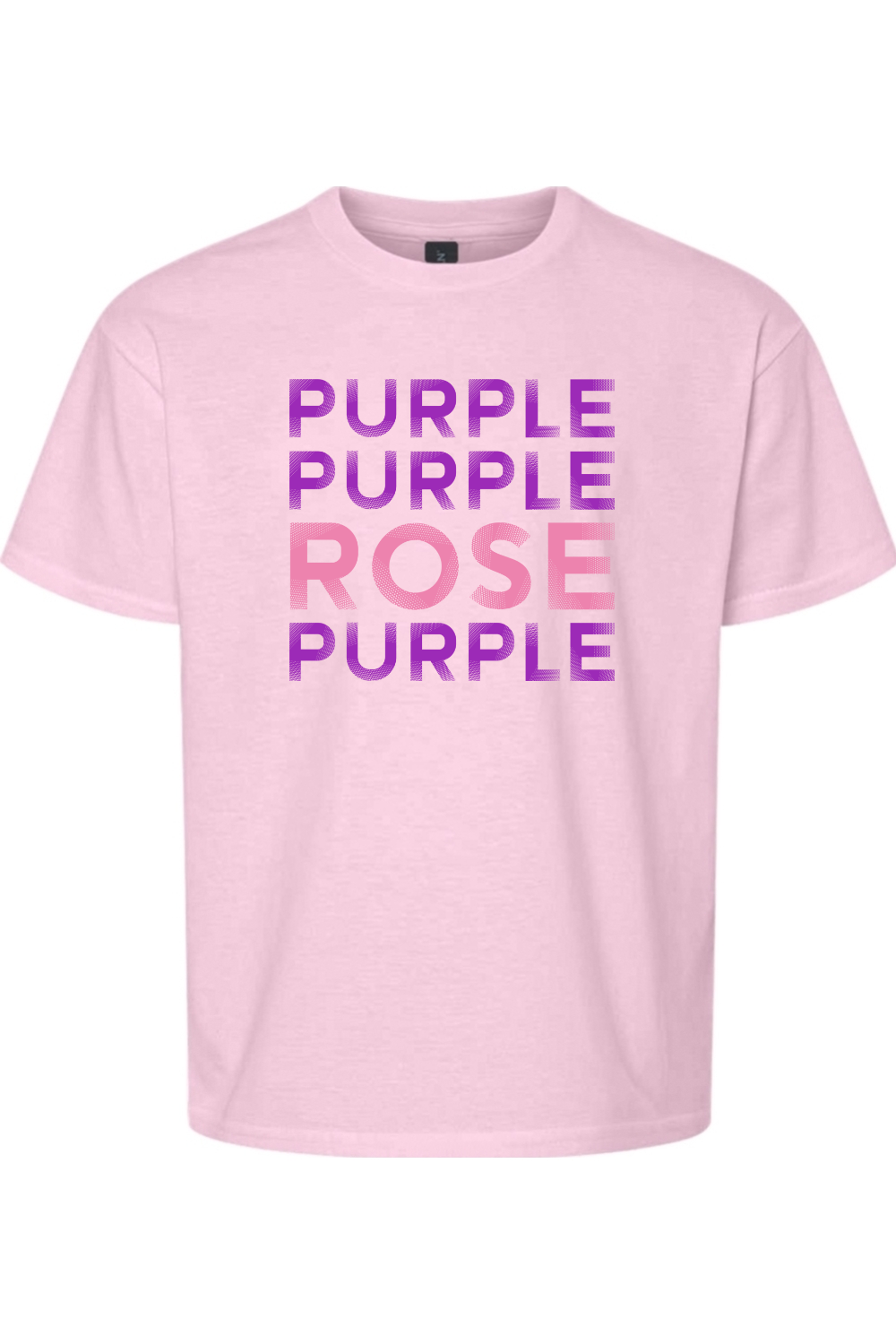 Purple Purple Rose Purple - Advent Youth T-Shirt