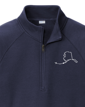 Alaska Catholic Rosary Quarter Zip Sweatshirt