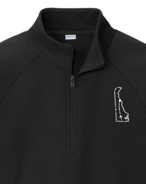 Delaware Catholic Rosary Quarter Zip Sweatshirt