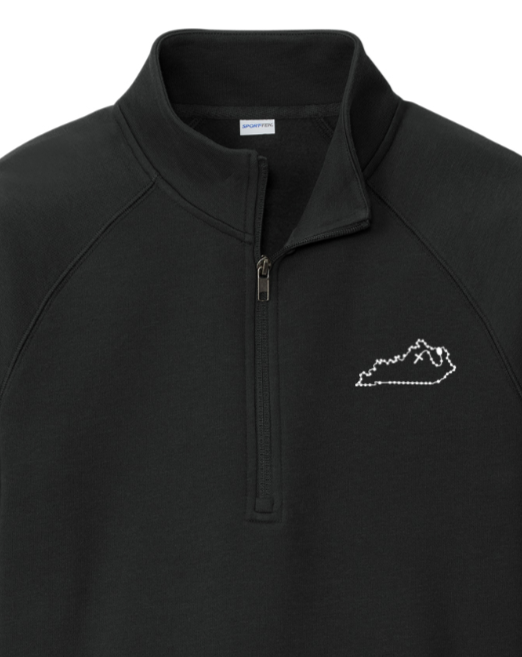 Kentucky Catholic Rosary Quarter Zip Sweatshirt