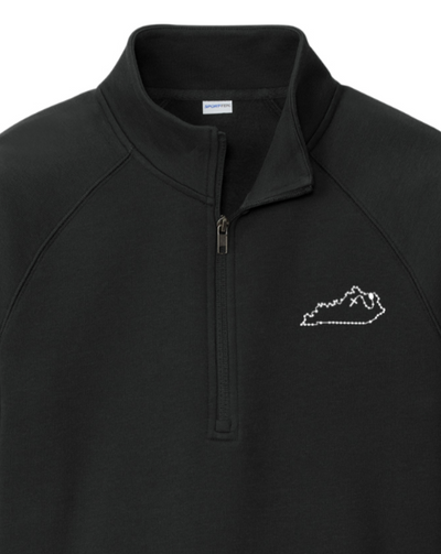 Kentucky Catholic Rosary Quarter Zip Sweatshirt