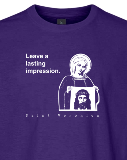 Leave a Lasting Impression - St Veronica Youth T-Shirt