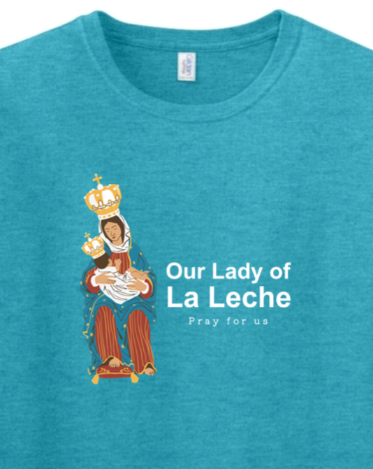 Our Lady of La Leche Adult T-shirt