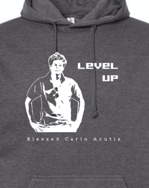 Level Up - Bl. Carlo Acutis Hoodie Sweatshirt
