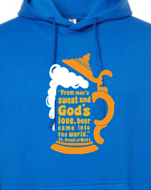 Beer Stein Quote - Hoodie Sweatshirt