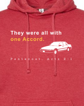 One Accord - Pentecost, Acts 2:1 Hoodie Sweatshirt