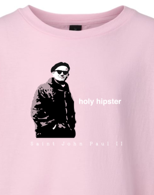 Holy Hipster - St John Paul II Youth T-Shirt