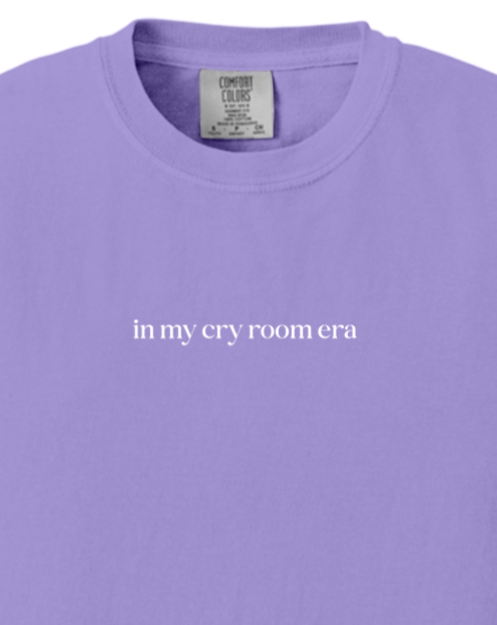 In My Cry Room Era Youth T-shirt - Comfort Colors