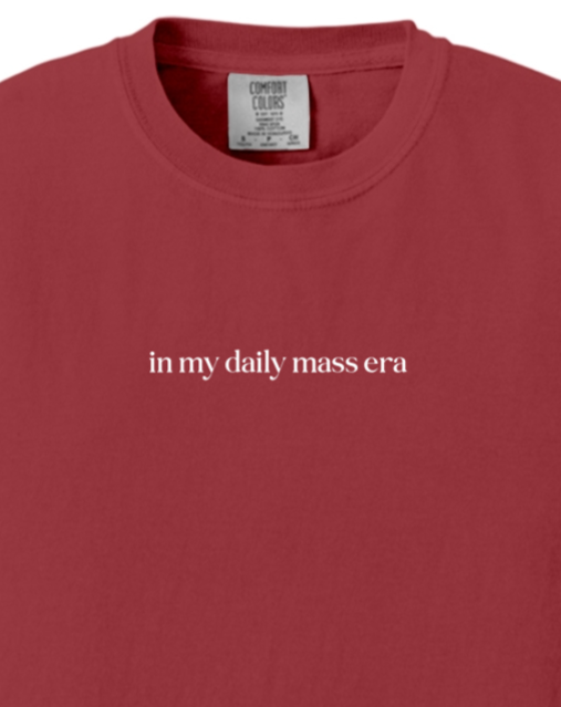 In My Daily Mass Era Youth T-shirt - Comfort Colors