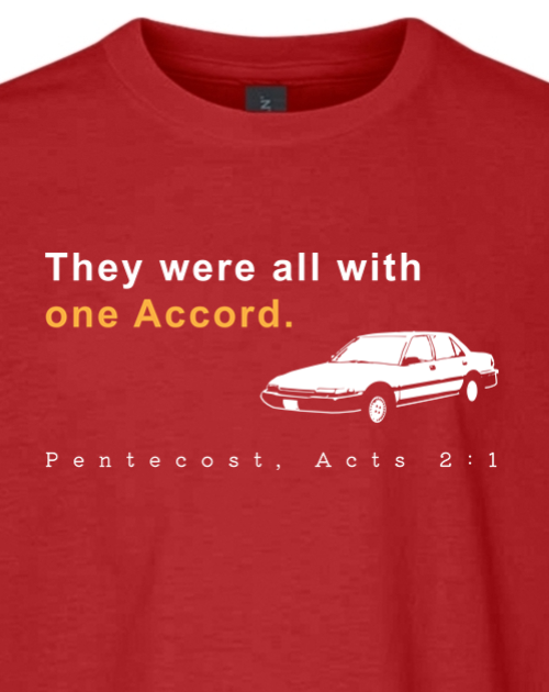 One Accord - Pentecost, Acts 2:1 Youth T-Shirt