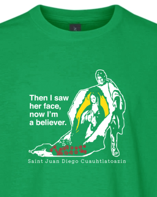 Then I Saw Her Face - St Juan Diego Youth T-Shirt