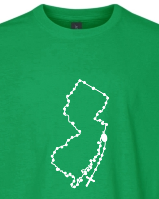 New Jersey Catholic Rosary Youth T-shirt