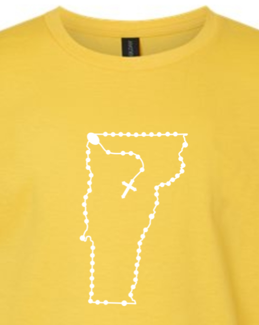 Vermont Catholic Rosary Youth T-shirt