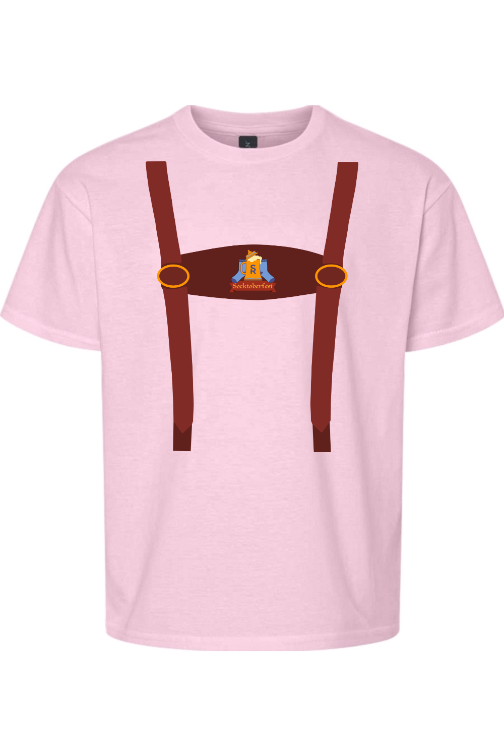 Socktoberfest Lederhosen Youth T-Shirt