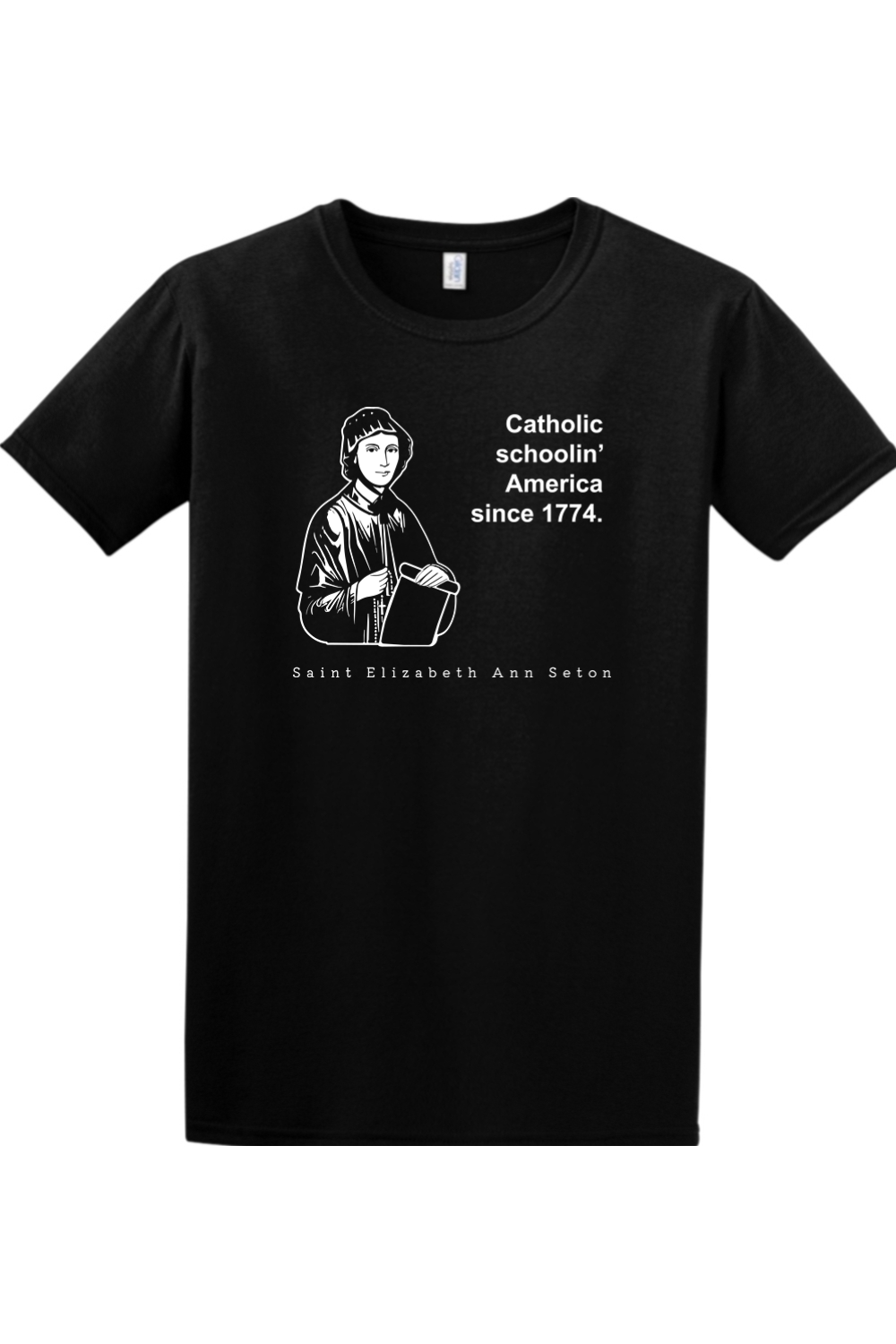 Catholic Schoolin' - St. Elizabeth Ann Seton Adult T-Shirt