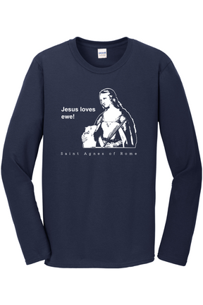 Jesus Loves Ewe - St. Agnes Long Sleeve