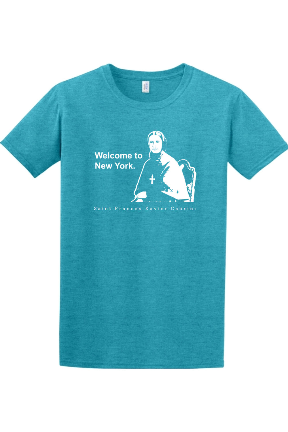 Welcome to New York - St. Frances Cabrini Adult T-shirt