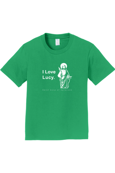 I Love Lucy - St. Lucy - Youth T-Shirt