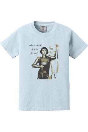 Who's Afraid of Little Old Me? - St. Joan of Arc Youth T-shirt - Comfort Colors