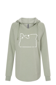 Oregon Catholic Rosary Drop Hoodie