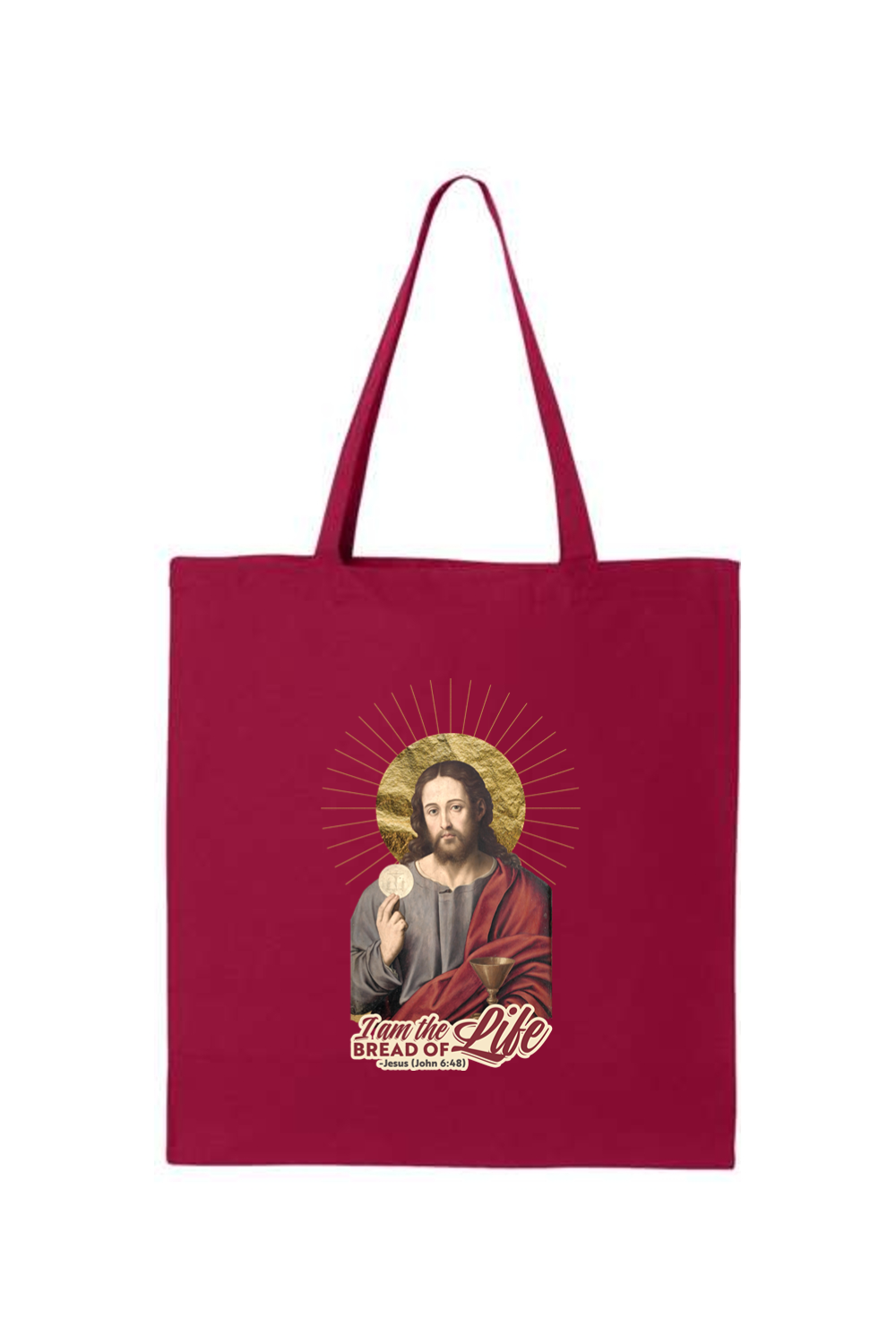 I am the Bread of Life, Jesus - John 6:48 Tote Bag