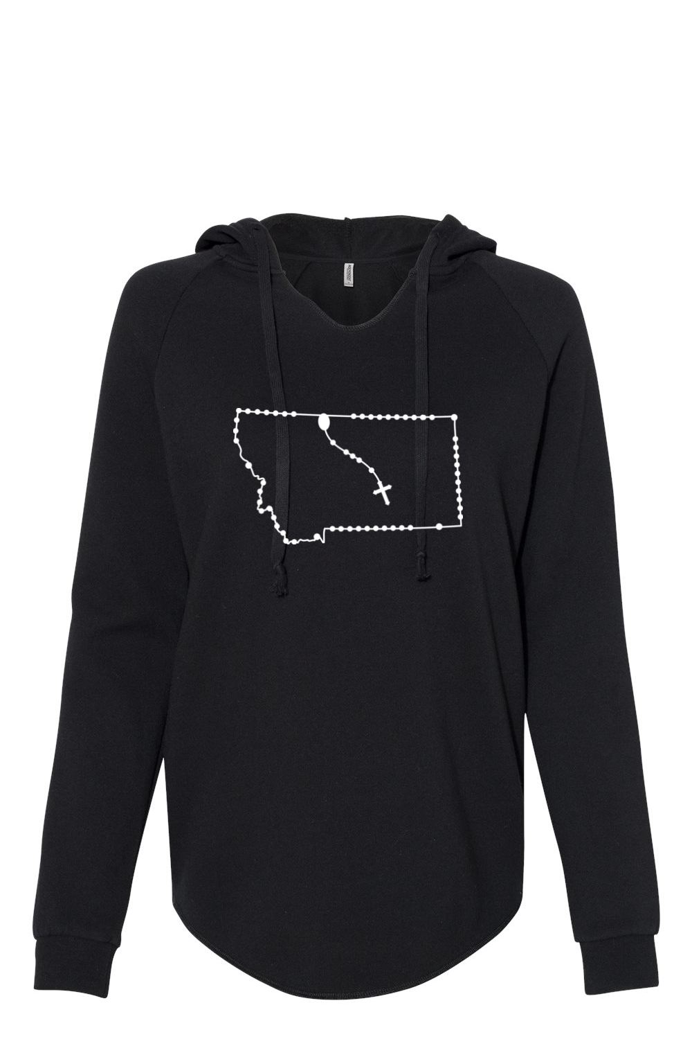 Montana Catholic Rosary Drop Hoodie