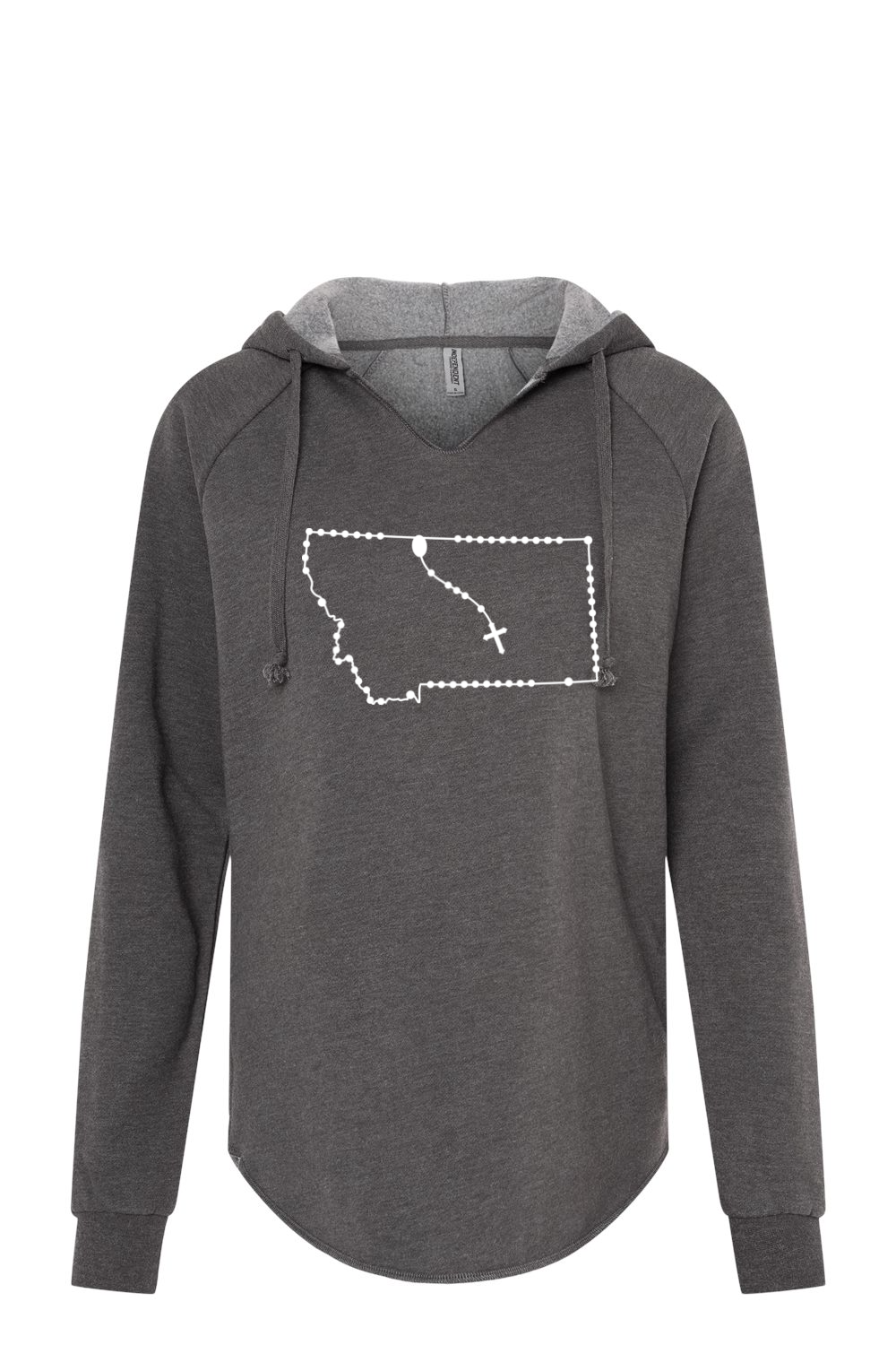 Montana Catholic Rosary Drop Hoodie