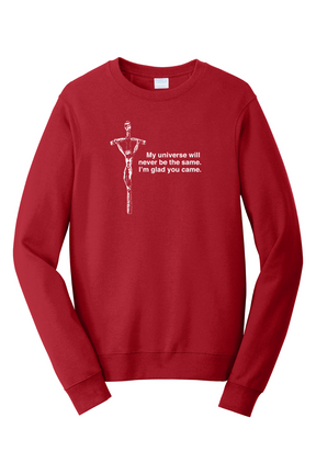 Glad He Came - Crucifix - Crewneck Sweatshirt