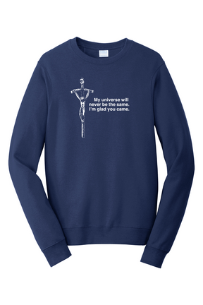 Glad He Came - Crucifix - Crewneck Sweatshirt