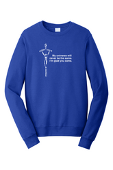 Glad He Came - Crucifix - Crewneck Sweatshirt
