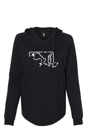 Maryland Catholic Rosary Drop Hoodie