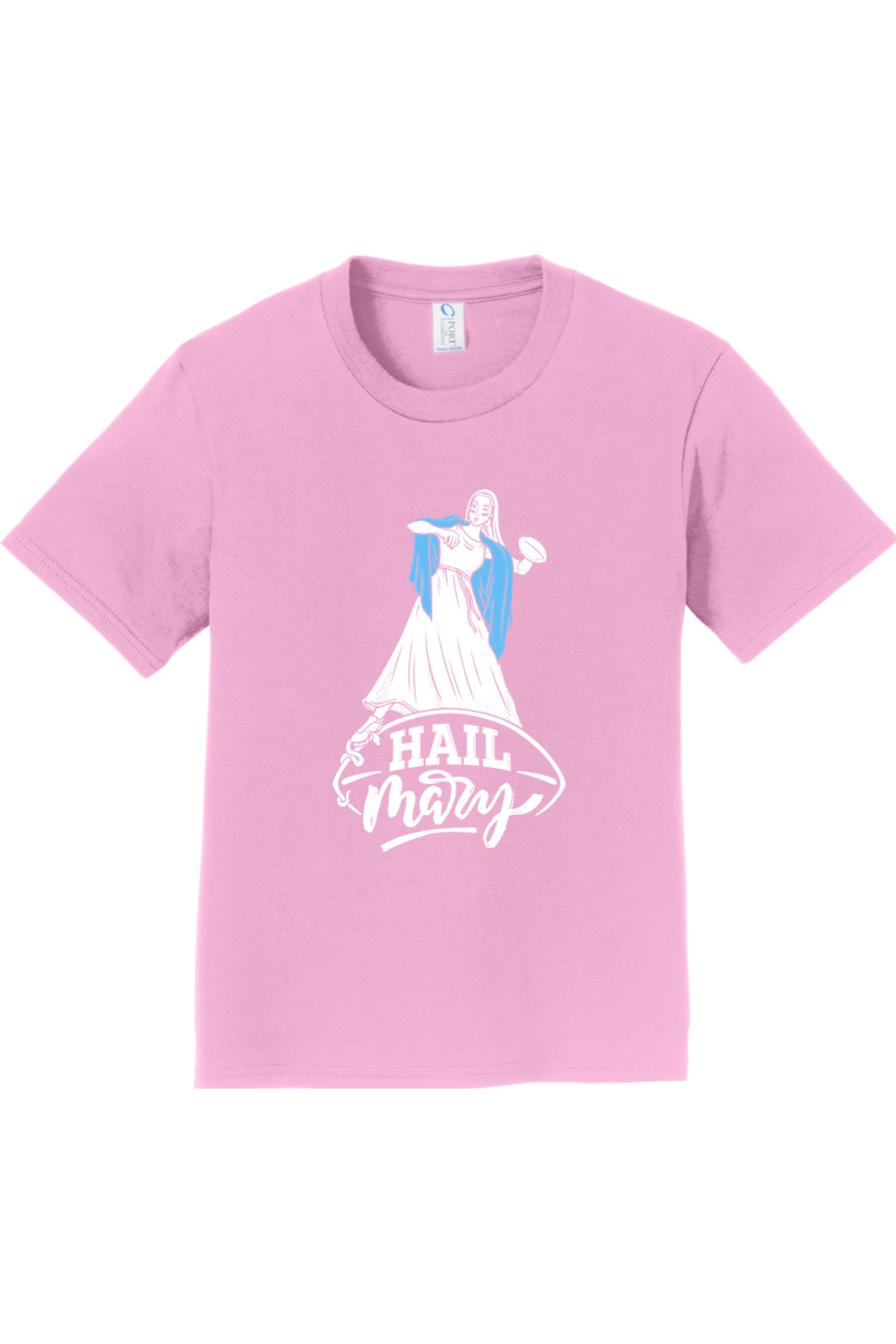 Hail Mary - Catholic Football - Youth T-shirt