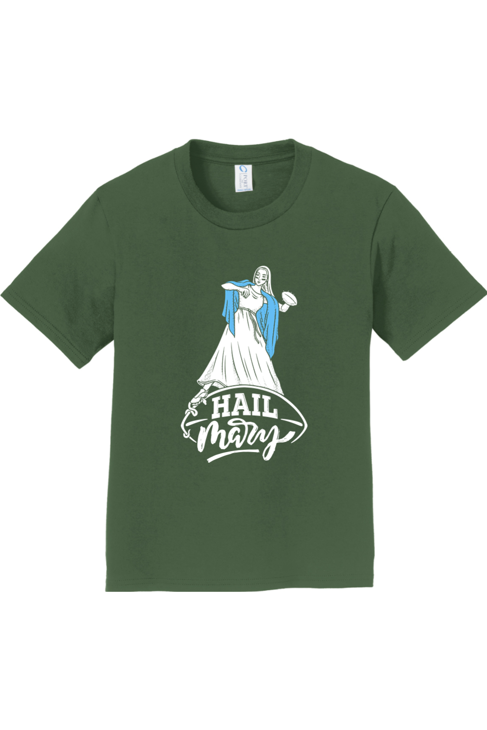 Hail Mary - Catholic Football - Youth T-shirt