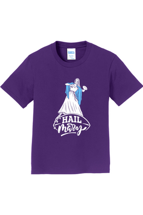 Hail Mary - Catholic Football - Youth T-shirt