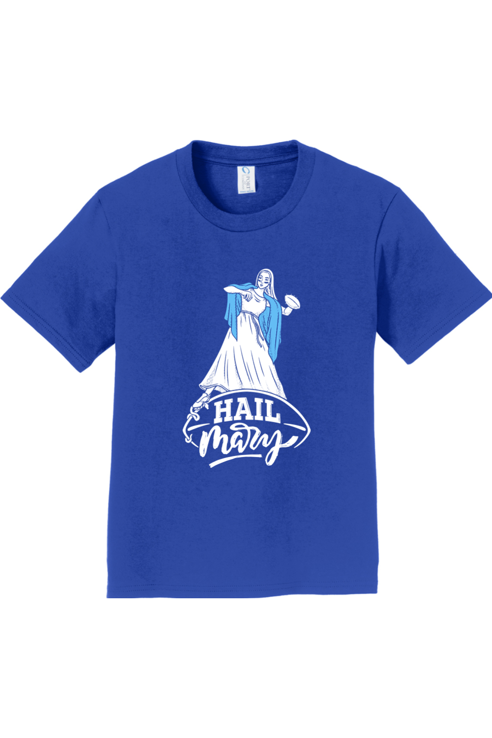 Hail Mary - Catholic Football - Youth T-shirt