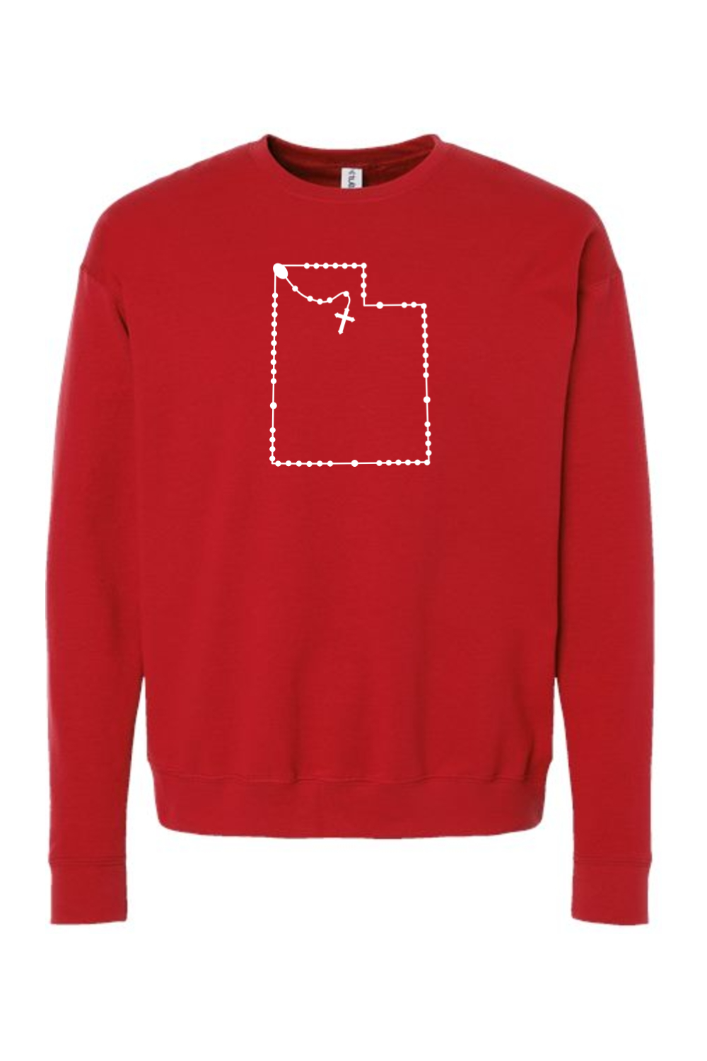 Utah Catholic Rosary Crewneck Sweatshirt