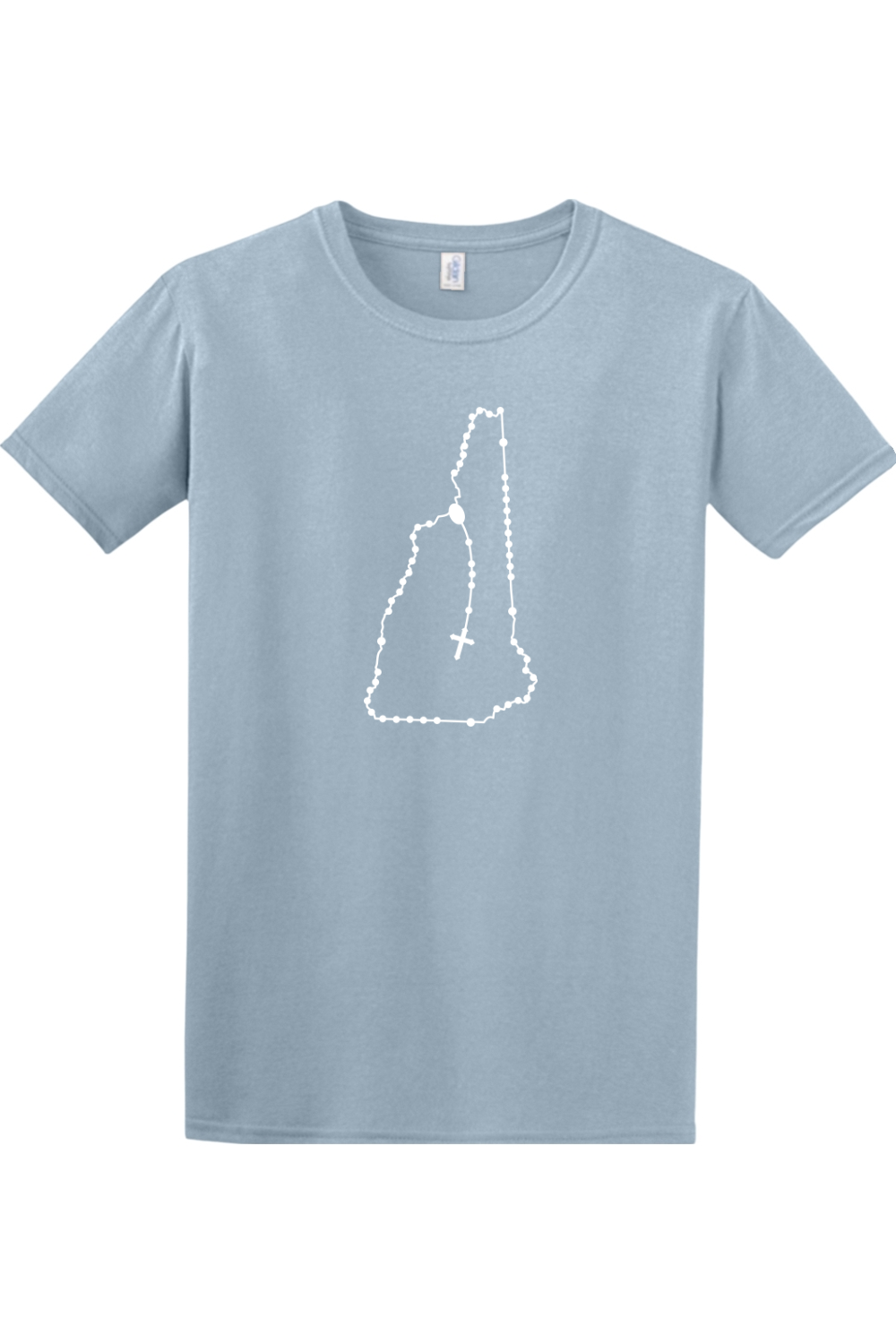 New Hampshire Catholic Rosary Adult T-shirt