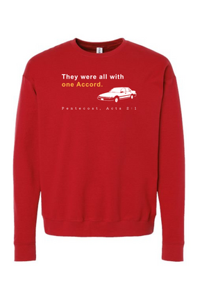 One Accord - Pentecost, Acts 21 - Crewneck Sweatshirt