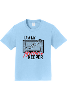 I Am My Brother's Keeper - Catholic Soccer Youth T-Shirt