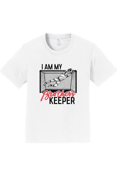 I Am My Brother's Keeper - Catholic Soccer Youth T-Shirt